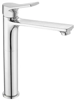 Смеситель для раковины ESKO EG 25 однозахватный, на 1 отверстие, фиксированный излив, хром