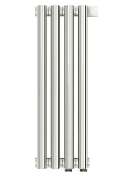 СУНЕРЖА Дизайн радиатор 500х180 (4 секц) нерж.сталь, EU50 левое/правое, 3/4", 00-0322-5004