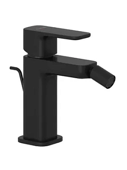 Смеситель для биде KLUDI однозахватный, донный клапан, цвет: черный матовый 422163975