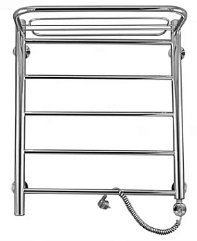 Полотенцесушитель Флагман "Лесенка" прямая электрическая, с полкой 500х800