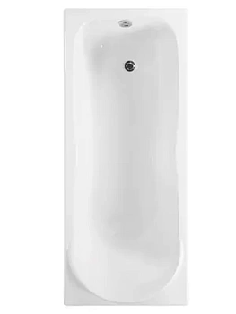 Ванна акриловая VAGNERPLAST 160 (1600х700х380) прямоугольная, белая VPBA167NYM2E-04