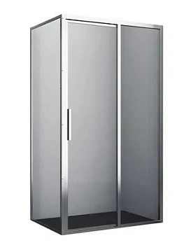 Душевой уголок WasserKRAFT 1200x900x2000 стекло прозрачное/профиль серебристый 32S07R