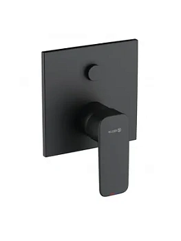 Смеситель KLUDI для ванны/душа, встраиваемый, внешн. часть, черный матовый 407593975