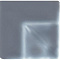 Adex Neri ADNE5592 Angulo Marco Cornisa Clasica Storm Blue 3,5x3,5