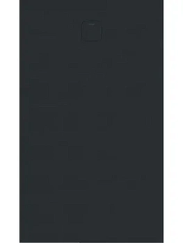 Душевой поддон STAROhome (1600х900х30) литьевой мрамор, черный мат. 13024589