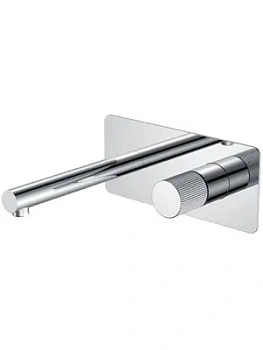 Смеситель Boheme 125-CRCR.3 для раковины, встраиваемый, однозахватный, ручка:linea, хром