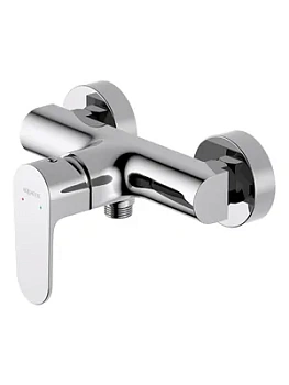 Смеситель для душа Aquatek AQ1260CR настенный, однозахватный, цвет: хром