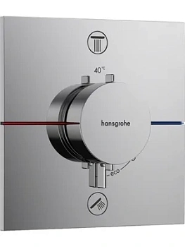Смеситель Hansgrohe ShowerSelect Comfort E 15572000 термостат встраиваемый, хром
