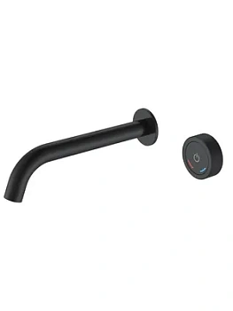 Смеситель Boheme 158/2-B для раковины, встраиваемый, автоматический, черный