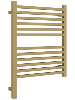 СУНЕРЖА Полотенцесушитель 600х500 золото матовое, МЭМ левый, 032-5900-6050