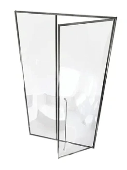 Душевая дверь правая Радомир 1200х2200 стекло 8мм прозрачное/хром 1-63-2-2-0-356