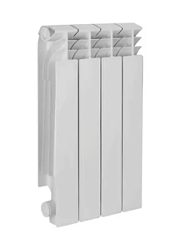 Радиатор алюминиевый, 4 секции TENRAD 500/80, 568 Вт