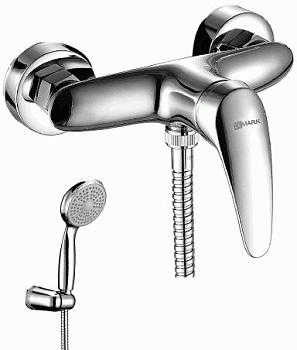 Смеситель для душа Lemark LM0403C однозахватный, душевой комплект, хром