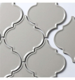 Ceramics Porcelain Arabesko Plate Light Grey 160 21.8X21.8