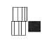 La Fabbrica Ceramiche Noble Stone 199124 Muretto Dark Nat Ret 30x60