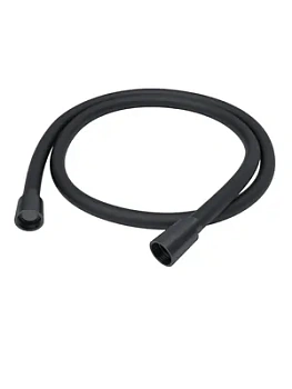 Шланг душевой IDDIS 1,2м., силиконовый, цвет черный матовый OPH12BLi19