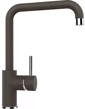 Смеситель для мойки SCHOCK высокий поворотный излив, цвета Cristalite+