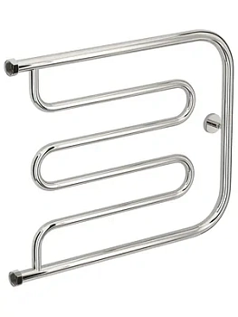 СУНЕРЖА Лира + Полотенцесушитель 500х650 нерж.сталь, накидная гайка 1"