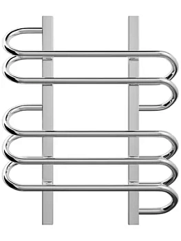 GROTA Полотенцесушитель электрический 500х600 300Вт нержавеющая сталь