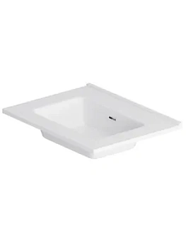 Раковина AM.PM мебельная, керамика (610х465х170) встроенная, белый глянец M7BWCC0602WG