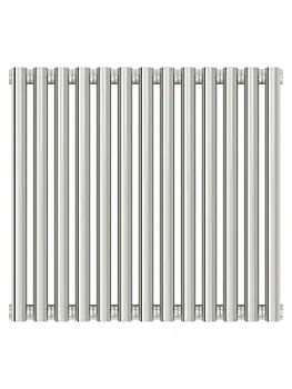 СУНЕРЖА Дизайн радиатор 500х585 (13 секц) нерж.сталь, универ. подкл., 1/2", 00-0332-5013