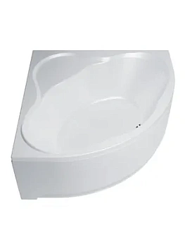 Ванна угловая Triton (1400х1400) без каркаса, со сливом-переливом V88O+CK60PF