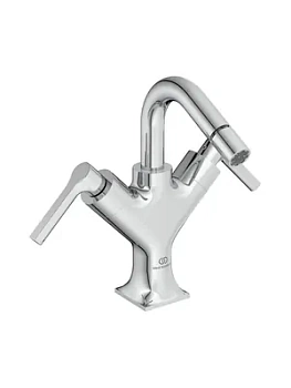 Ideal Standard Смеситель для биде BD441AA двухзахватный, донный клапан, хром