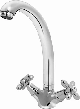 Смеситель для кухни VARION Armaturen max 1248 22 1 резиновая кран-букса, высокий излив