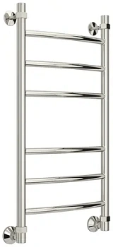 Полотенцесушитель водяной СТИЛЬЕ 800х400 нерж.сталь, универс. подкл., 00662-8040