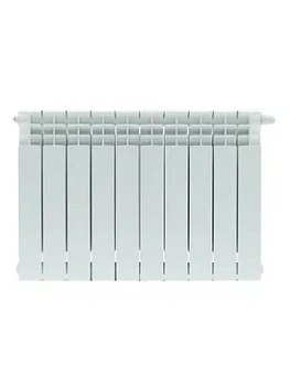 Радиатор STOUT Ventil 500 10 секций, биметалл, нижнее правое подключен.,белый SRB-3320-050010