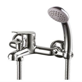 Смеситель для ванны/душа Lemark LM6552C однозахватный, душевой комплект, хром
