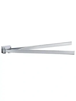 Полотенцедержатель Bemeta 393мм, двойной, поворотный, цвет: хром 139104232