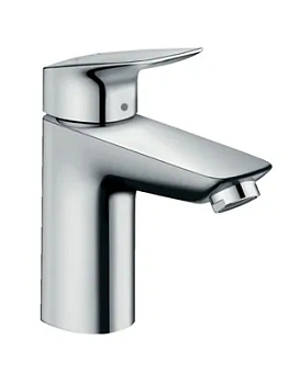 Смеситель Hansgrohe 71101000 для умывальника, фиксированный излив, без донного клапана