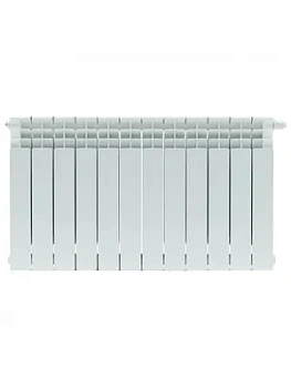 Радиатор STOUT Ventil 500 12 секций, биметалл, нижнее правое подключен.,белый SRB-3320-050012