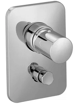 Смеситель Jacob Delafon для ванны/душа, встраиваемый, внешняя часть E98719-CP