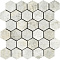 La Fabbrica Ceramiche Jungle Stone 154313 Esagona Bone 28x29