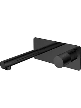 Смеситель Boheme 125-BB.2 для раковины, встраиваемый, однозахватный, ручка:touch, черный