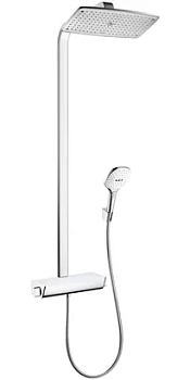 Душевая система Hansgrohe 360 Showerpipe ES 9 л/мин с термостатом, белый 2728640