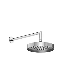 Верхний душ Gessi 218 мм, настенный, поворотный шарнир, хром 63548.031