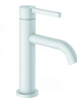 Смеситель для умывальника KLUDI Pura 100 мм,однозахват.,донный клапан,бел. мат. 202885315