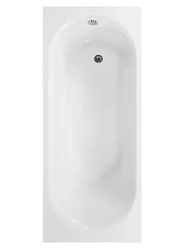 Ванна акриловая VAGNERPLAST 150 (1500х700х450) прямоугольная, белая VPBA157KAS2X-04