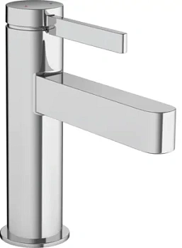 Смеситель Hansgrohe 76010000 для раковины 100, сливной клапан Push-Open, хром