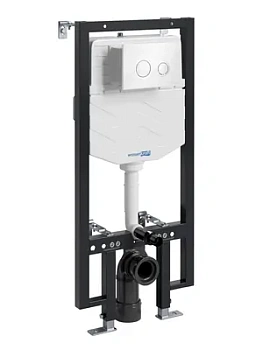 Инсталляция для унитаза WasserKRAFT с клавишей смыва, цвет: белый 56TLT.010.ME.WH01