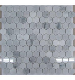 Hexagon Bianco Carrara 29.5x28 см