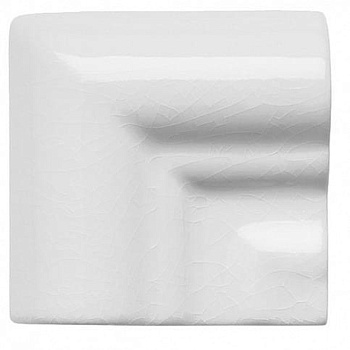 Adex Modernista ADMO5404 Angulo Marco Moldura Italiana Pb CC Blanco 5x5