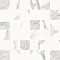 Stellaris Statuario White Mosaico 30x30