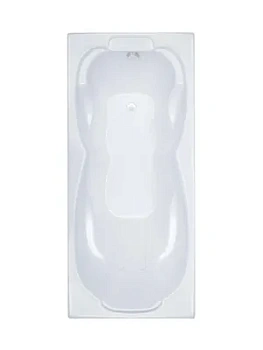 Ванна акриловая Triton (1900х900) без каркаса, со сливом-переливом V26O+CK60PF