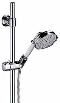 Душевой набор Axor 27982 ручной душ, шланг 1,6м, штанга 0,9м, держатель
