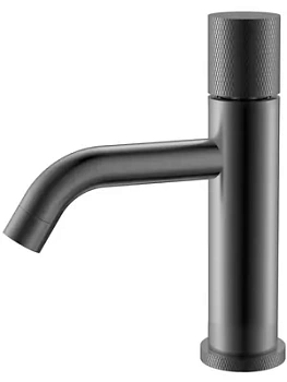 Смеситель Boheme 121-GM.2 для раковины, на 1 отверстие, однозахватный, ручка touch, графит