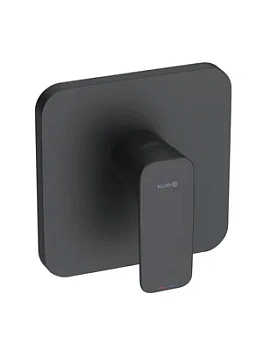 Смеситель KLUDI для душа, встраиваемый, внешняя часть, черный матовый 406553975